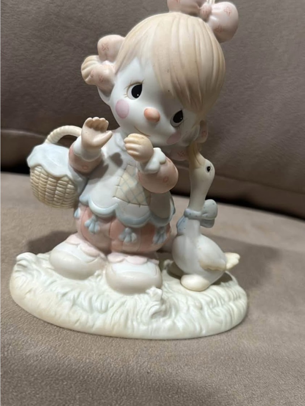 Vintage Precious Moments “Waddle I Do Without You” porcelain figurine